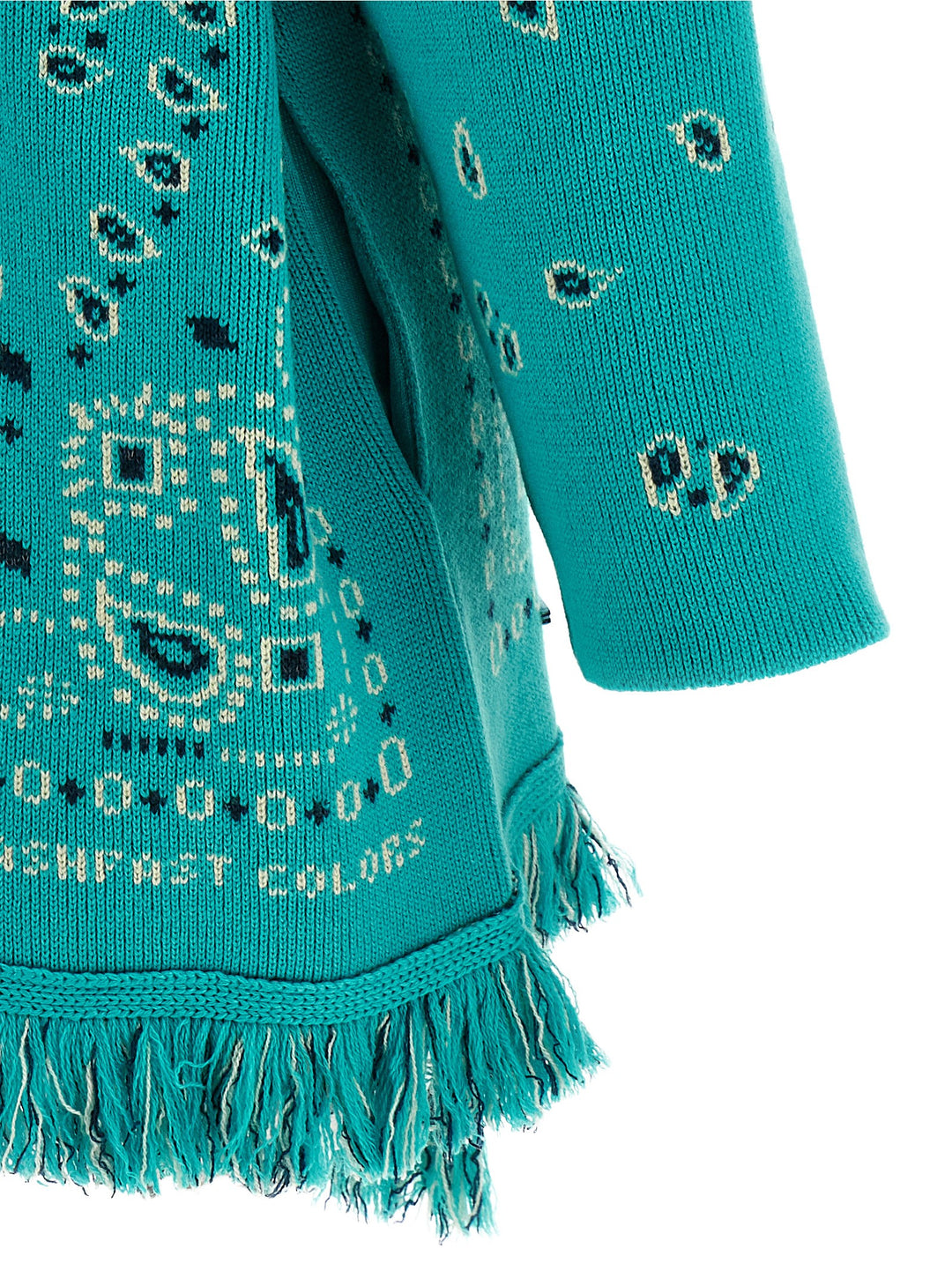 Alanui Bandana Sweaters and Cardigans - Light Blue | 7f962fba361e79672a704178c06b27155e9209ab