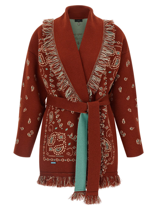 Bandana Sweaters And Cardigans Brown