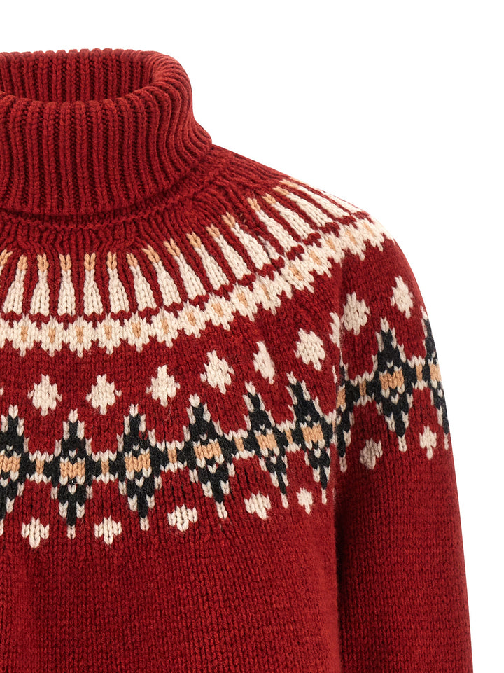 Alanui Sweet Winter Sweaters and Cardigans - Red | d74aab218e92c1d55a96370c2765e80545cc4db6