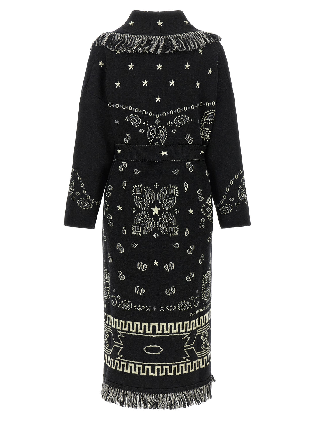 Alanui Bandana Coats and Trench Coats - Black | 305147a408d601d10a027f27b95bc618c2bb129f