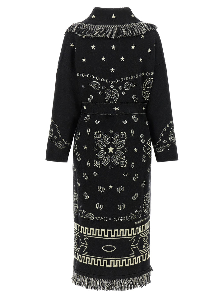Alanui Bandana Coats and Trench Coats - Black | 305147a408d601d10a027f27b95bc618c2bb129f