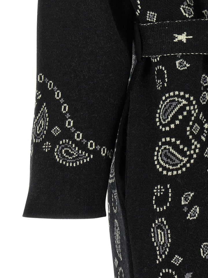 Alanui Bandana Coats and Trench Coats - Black | 7e933d93f535d9563bcd62ec18e901da6301e016