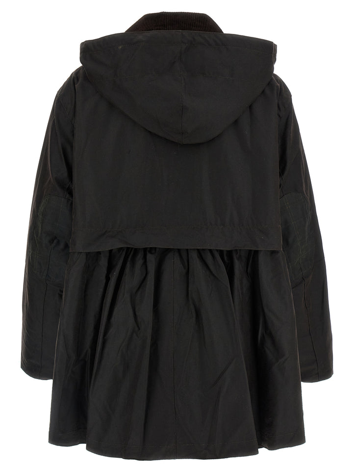 Barbour Parka Barbour X Ganni Puffer Jackets - Brown | 71803663c59c954c124f7ebaeb92bdbe1cfe7455