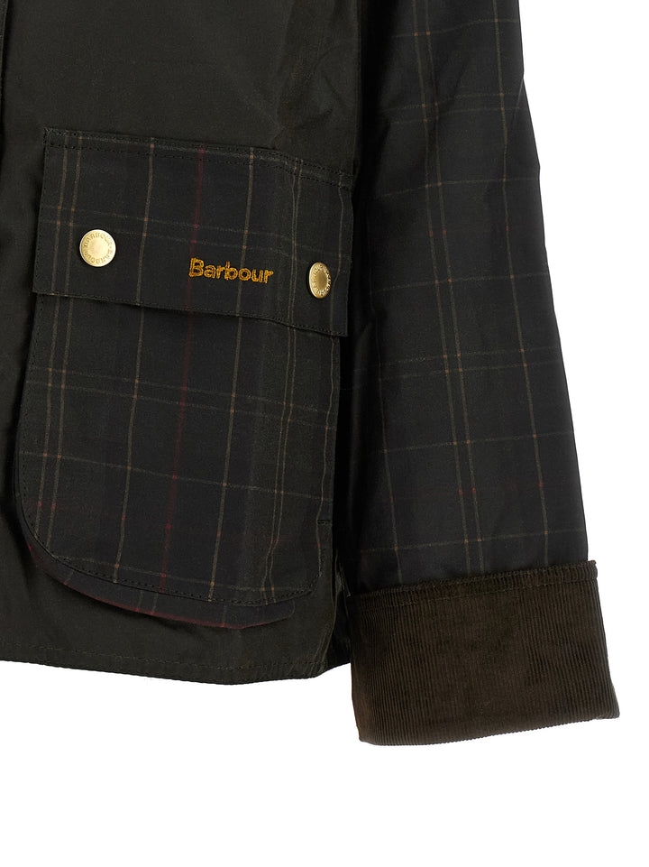 Barbour Tartan Spey Puffer Jackets - Green | d1107ea01e7ca06951b3f4cb85ff6e272747bda5