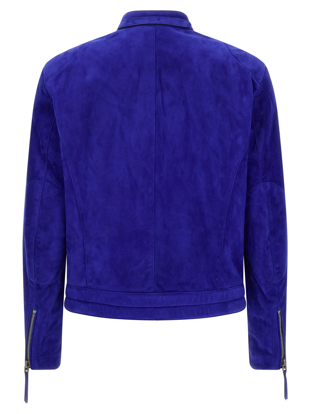 Tom Ford Biker Jacket Puffer Jackets - Blue | 9c047a645ecfdcda0afa41e005a128f27739c944