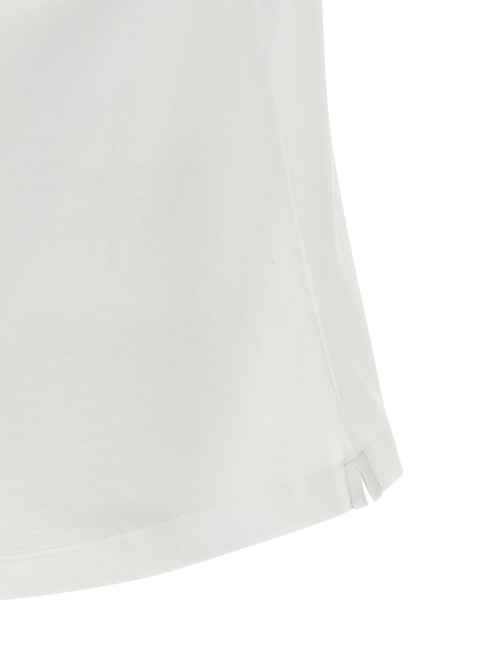 Brunello Cucinelli Solomeo Coat Of Arms T-shirt - White | 5db5bf8d2e5f0a900dc9ac7d1acd12ab42b6c8b3