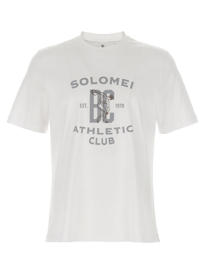 Brunello Cucinelli Printed T-shirt - White | 0ba73bfd8ab7157116246819ba84361f08e64055
