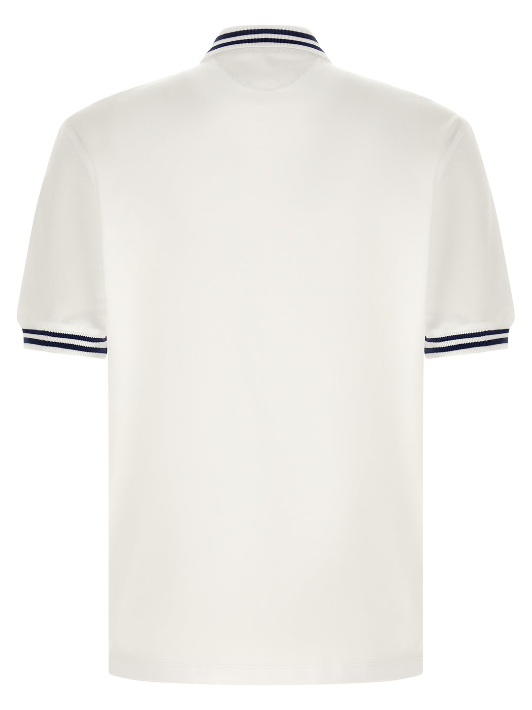 Brunello Cucinelli Coat Of Arms Polo - White | 59dcebe081e8360462218f9ba6c93ef52c049b6f