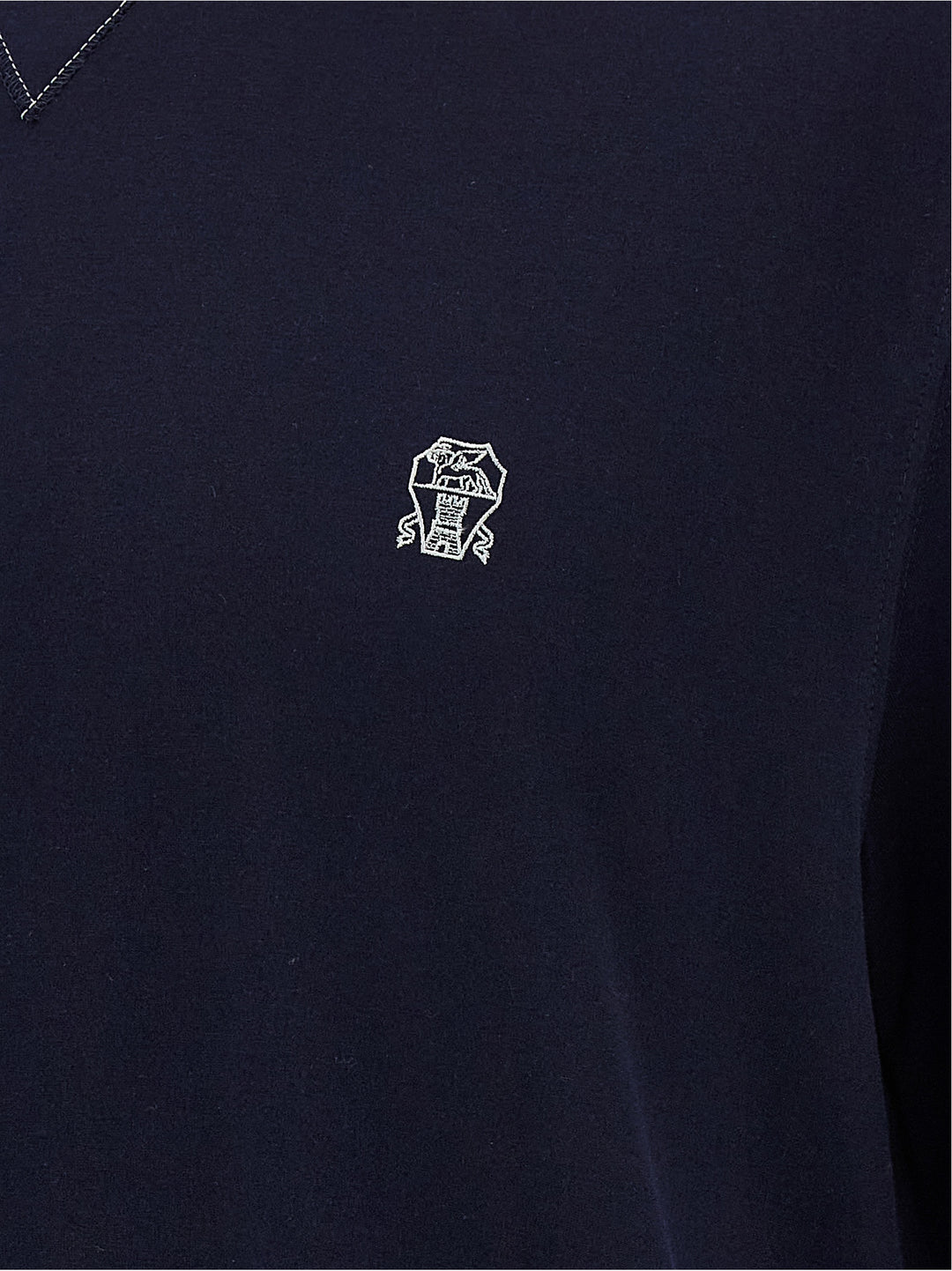 Brunello Cucinelli Double Layer T-shirt - Blue | 4edea3def4f1d35b3eb6e093c16d8acb9b5c676e