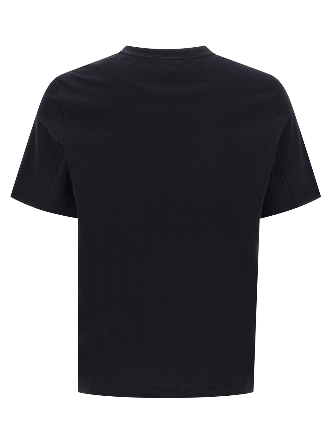 Brunello Cucinelli Logo Print T-shirt - Blue | 2a84fc5e9012f35020e7b6a9fac1390fe41a8884