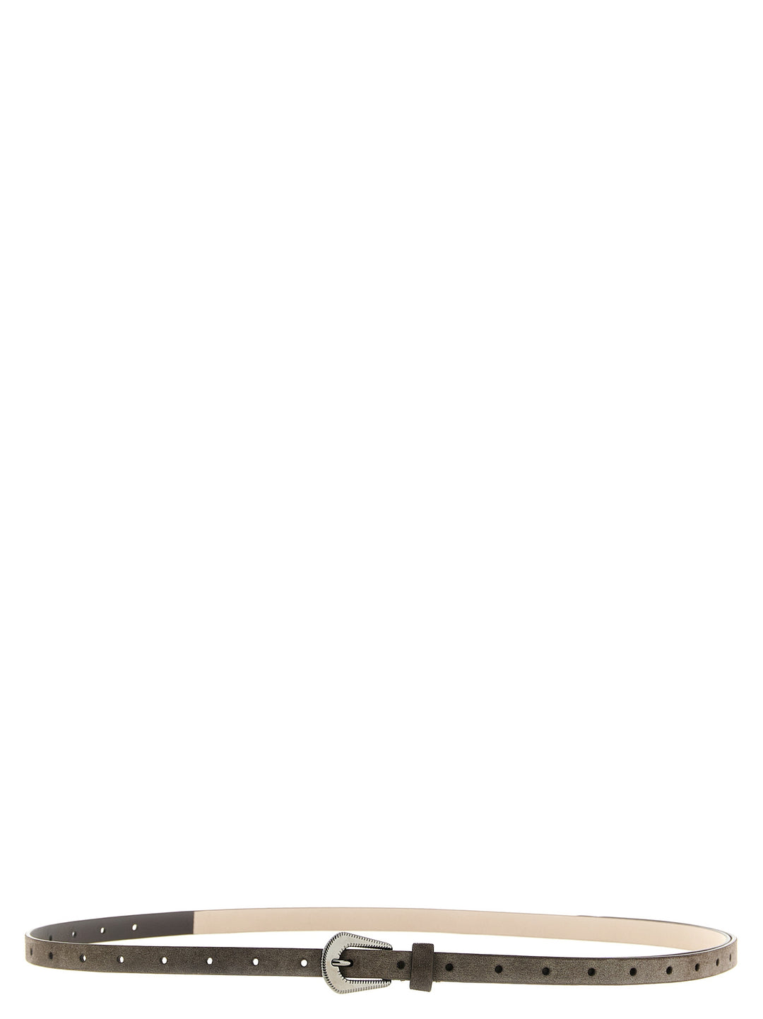 Brunello Cucinelli Suede Belt Belts - Brown | 1ffe1ba076175769ef66f8e47344e20ae52d23dd