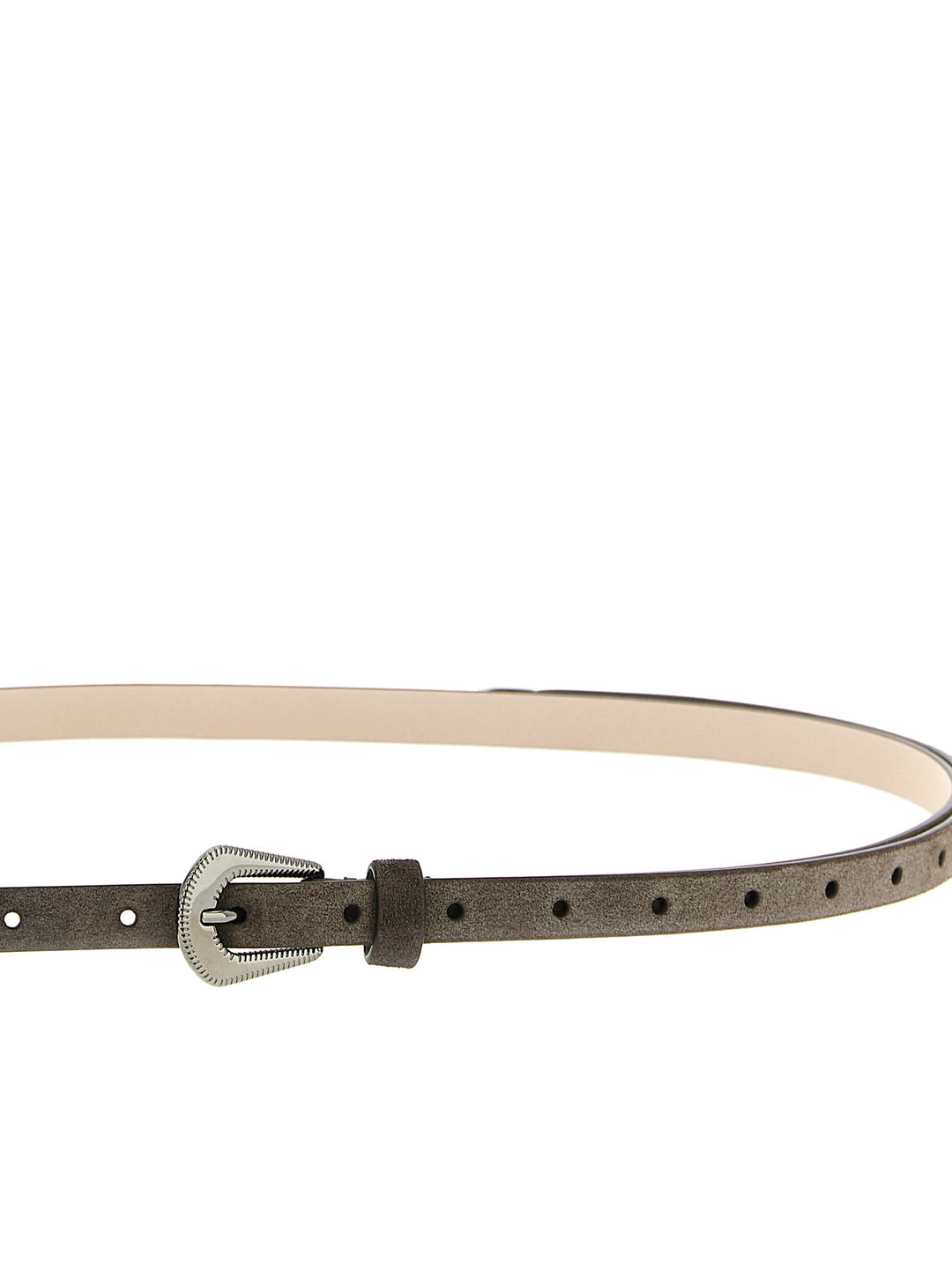 Brunello Cucinelli Suede Belt Belts - Brown | ad223683e68753342c1a78204da9735277f82488