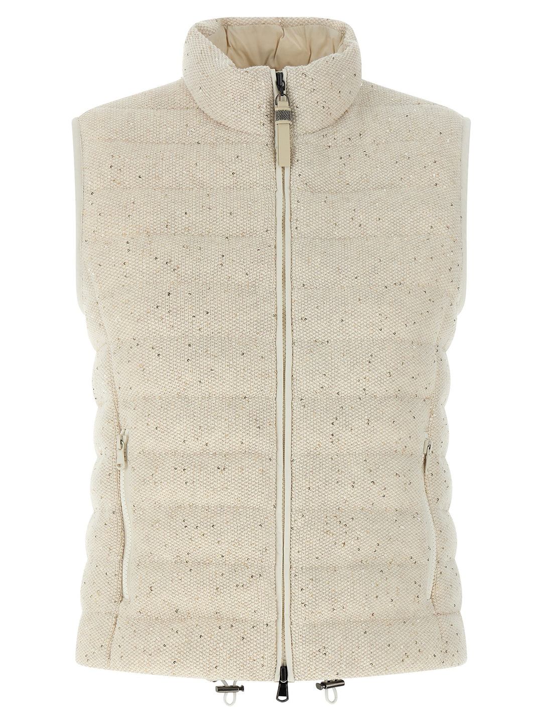Brunello Cucinelli Dazzling Gilet - Beige | 2550c0e8d427fdc545e0cbec7dd32fad01abe3e6