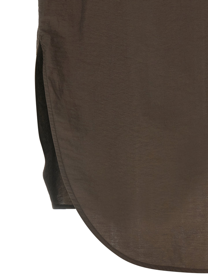 Brunello Cucinelli Dazzling Seabed Embroidery Dresses - Brown | 6222dbc41bb7949111c0c9f5a47b554b7024da37