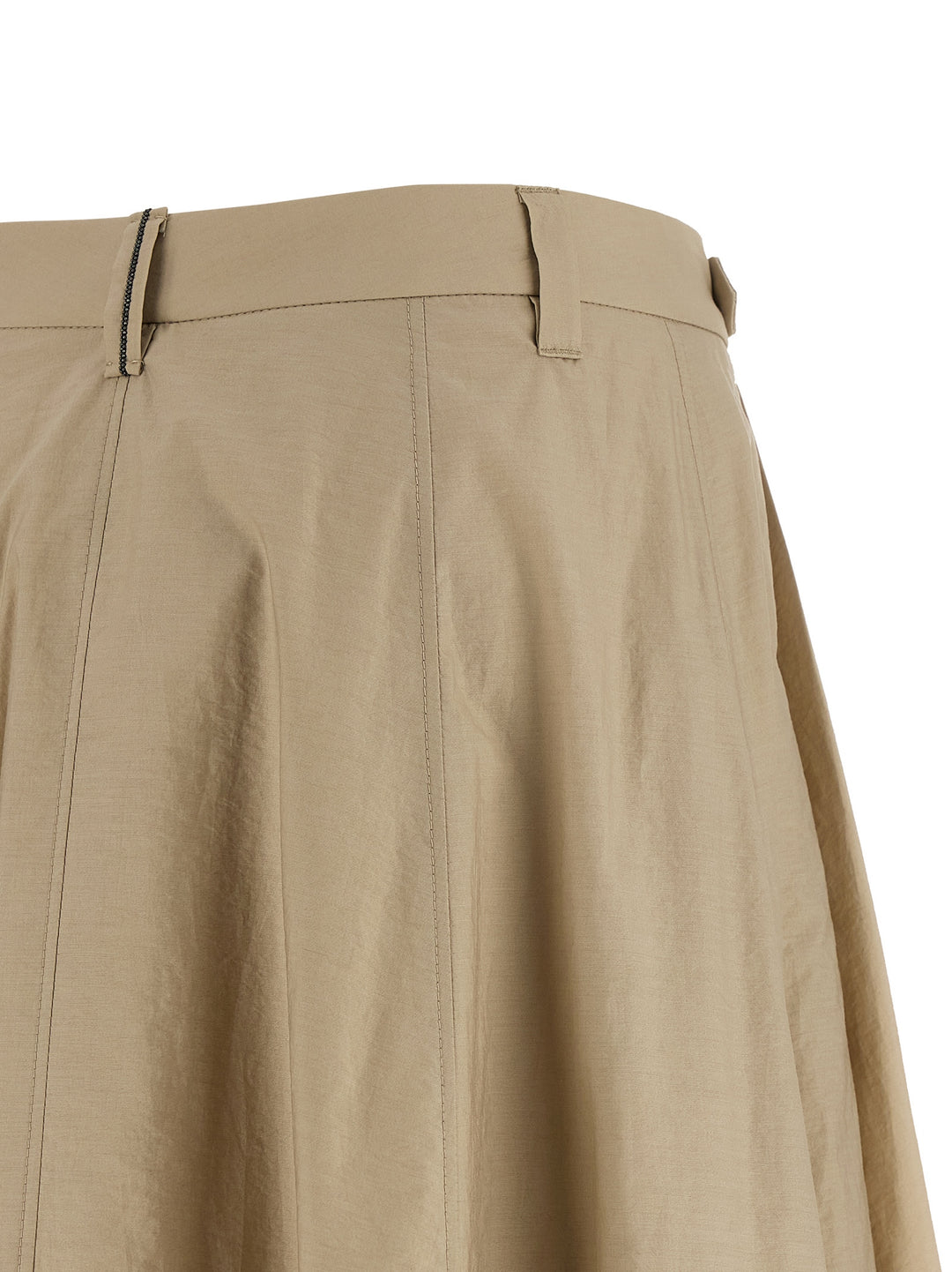 Brunello Cucinelli Cotton Skirt Skirts - Beige | 6d57fc263d646a6f7835b0ce0571559b02099e1c