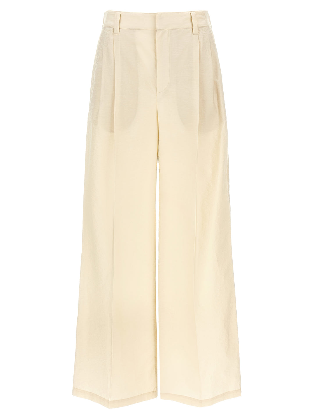 Brunello Cucinelli Cotton Trousers Pants - Beige | 5f17b0c9a95c448e760c8dc40c964409890093df