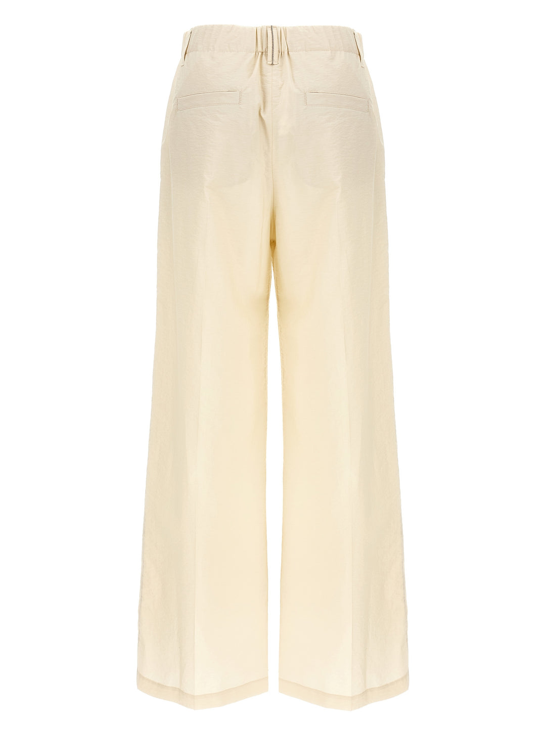 Brunello Cucinelli Cotton Trousers Pants - Beige | d127b51f56429f5875a7d3a775282b7feea225b3