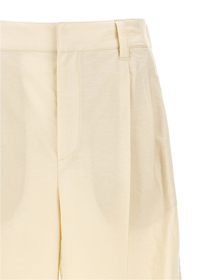 Brunello Cucinelli Cotton Trousers Pants - Beige | 1749515329c445c211cc5ce09d964195d5d9a514