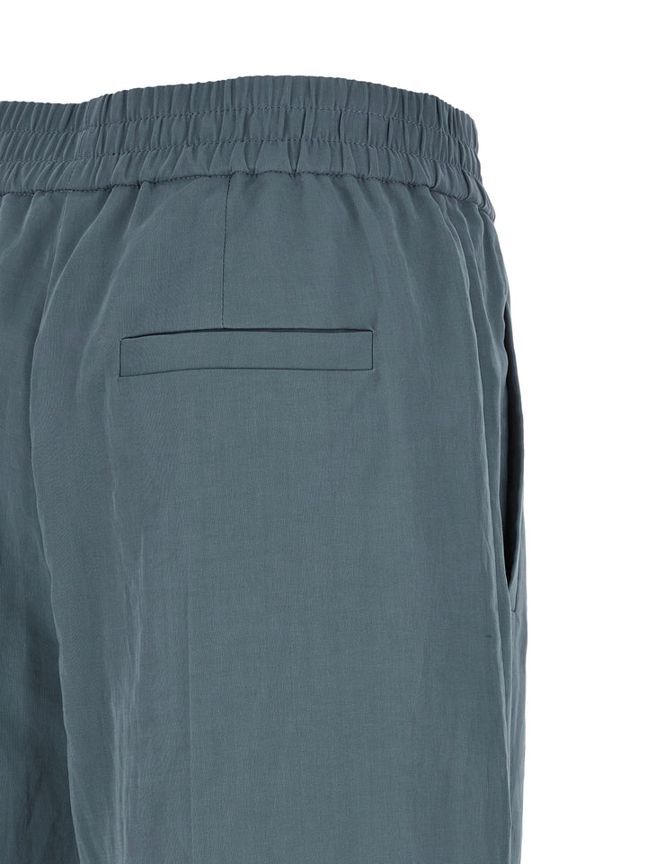 Brunello Cucinelli Loose Track Pants - Blue | 3751c611e19eb57ca30c07236e495c265a4c5ca0