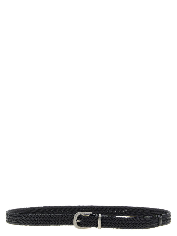 Brunello Cucinelli Jewel Buckle Belt Belts - Black | 0fa11990721baa48cc4701c70dde03b3ff9888e9