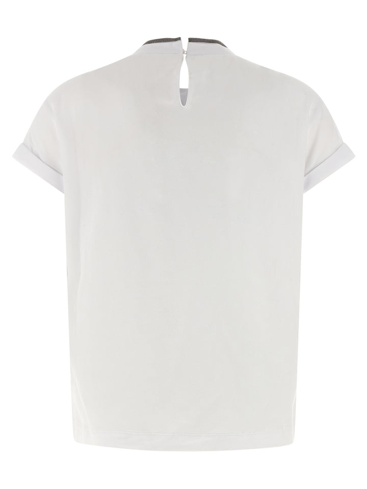 Brunello Cucinelli Monile T-shirt - White | c77f2258f6c2971ea8f146b7b97e991cd6bc840c