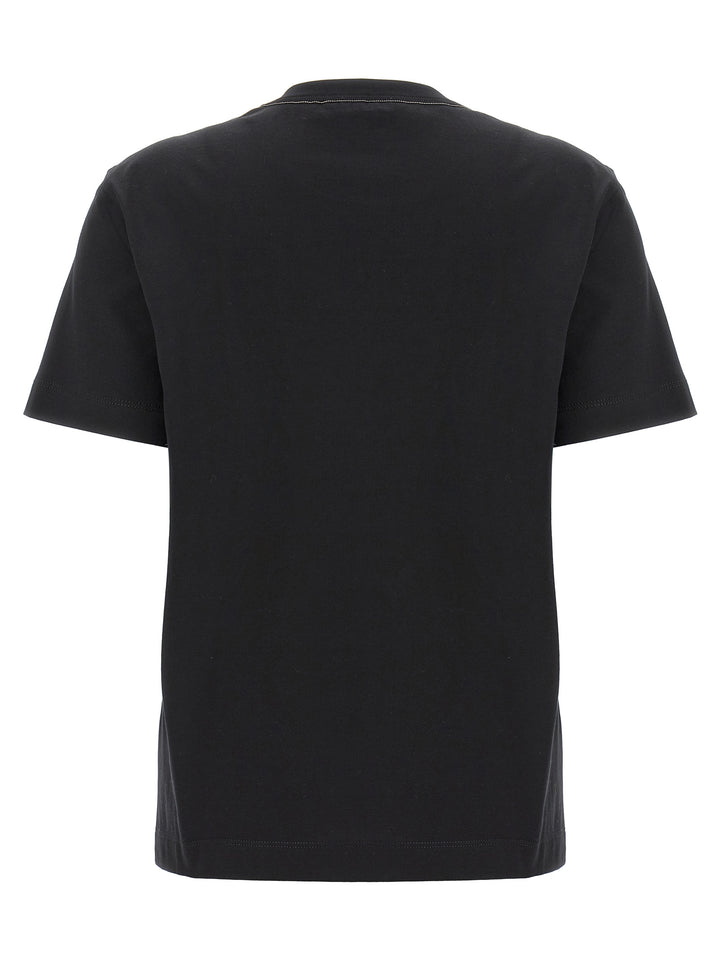 Brunello Cucinelli Monile T-shirt - Black | 71e6e0cfc62d1339c181294b5dea82fa5066f769
