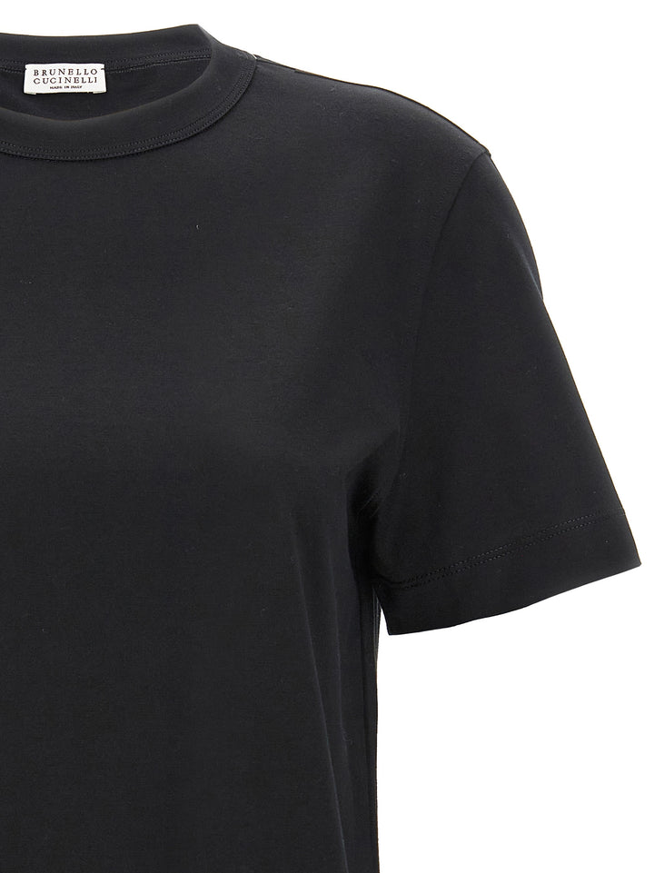 Brunello Cucinelli Monile T-shirt - Black | 8e9e65e93ec49aefb2a91e1cbb2a1caccada3c2d