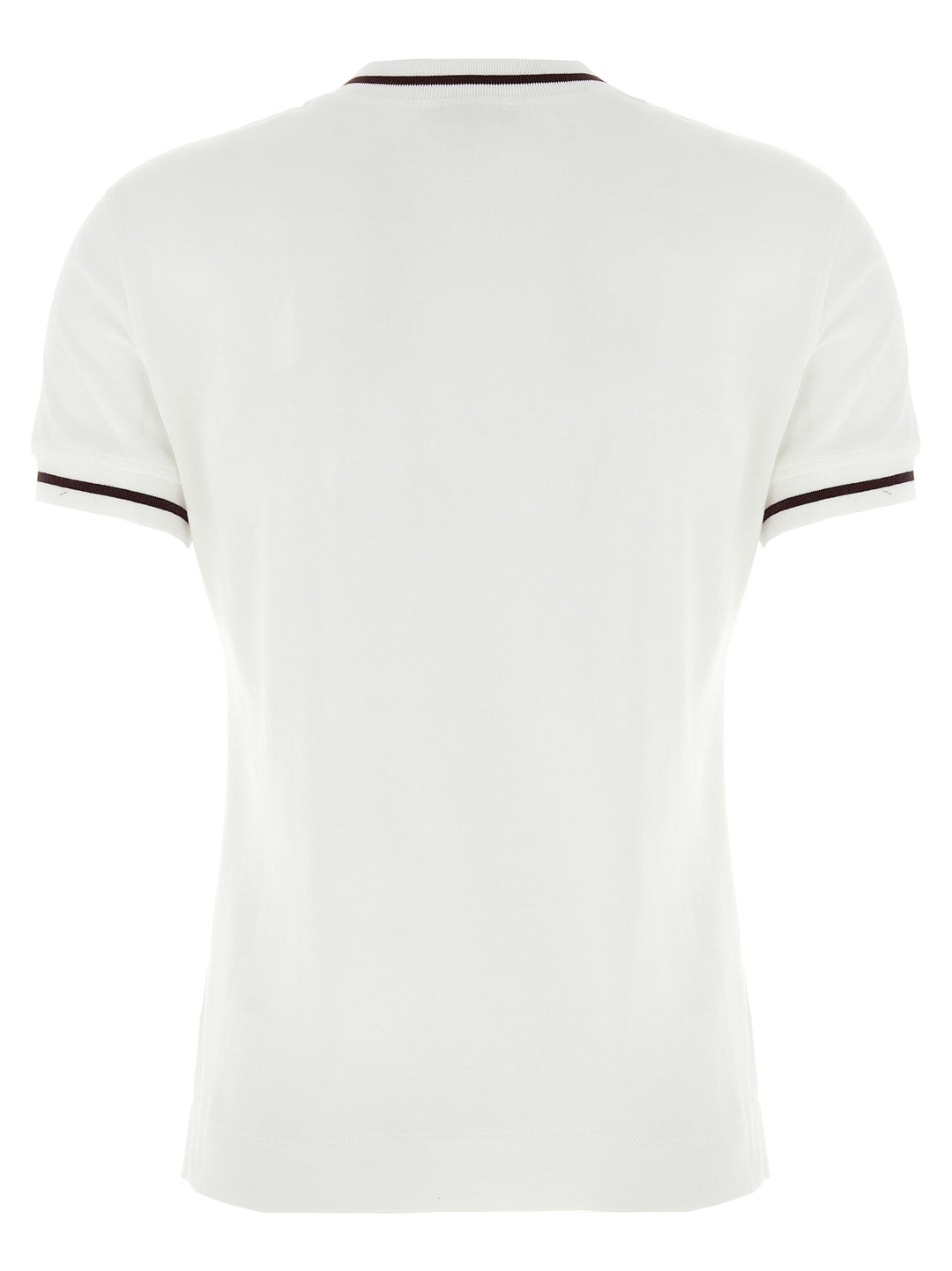 Brunello Cucinelli Logo Patch T-shirt - White | 110c5f33b2424fe5bfe3400c756f80c51805bb1b