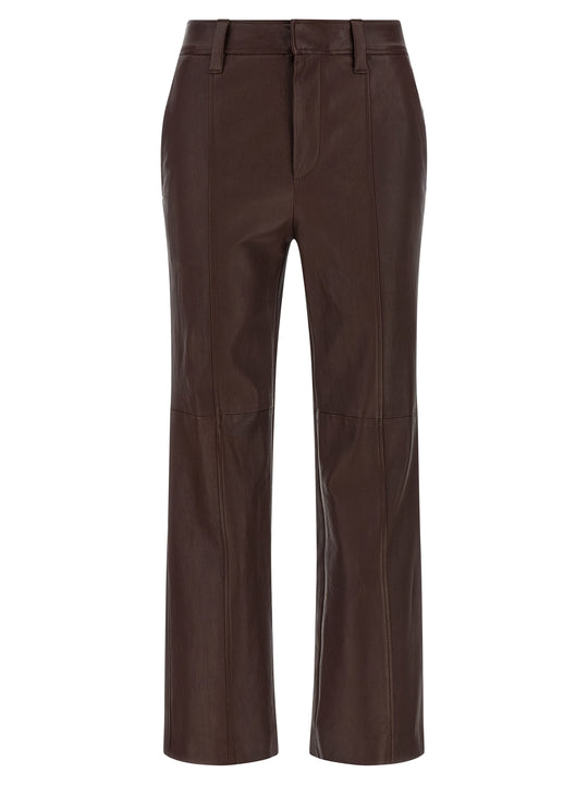 Square Cigarette Pants Brown