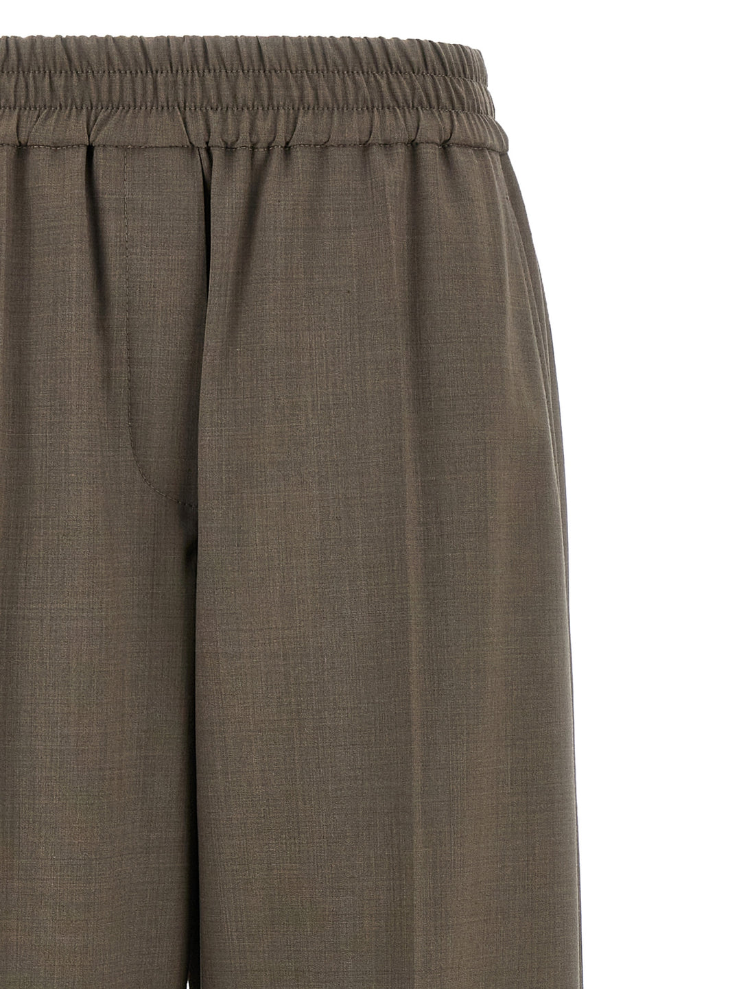 Brunello Cucinelli Wool Pants - Gray | b084183d9fb378675d5164f2c14613457470f29e