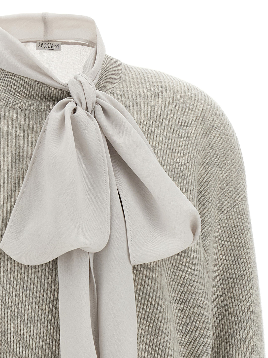 Brunello Cucinelli Blouse Sweater Sweaters and Cardigans - Gray | 6e4eb37822c5e9ba3c24c8a294be05bbaedc5163