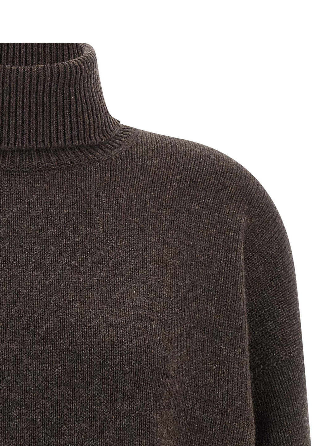 Brunello Cucinelli High Neck Sweater Sweaters and Cardigans - Brown | 7965c018664c966d182695b4a37f6ccf50c8ac69