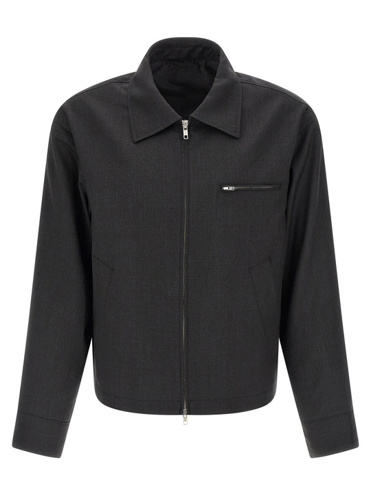 Postal Puffer Jackets Gray