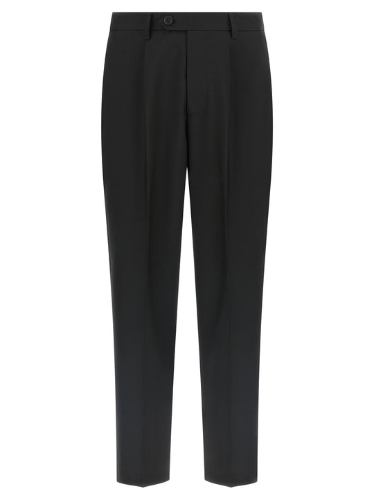 Tailored Trousers Pants Black