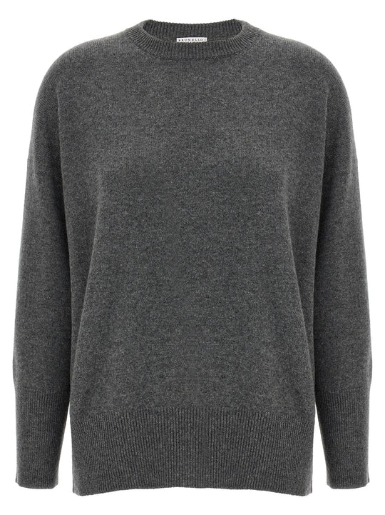 Monile Cashmere Sweater Sweaters And Cardigans Gray