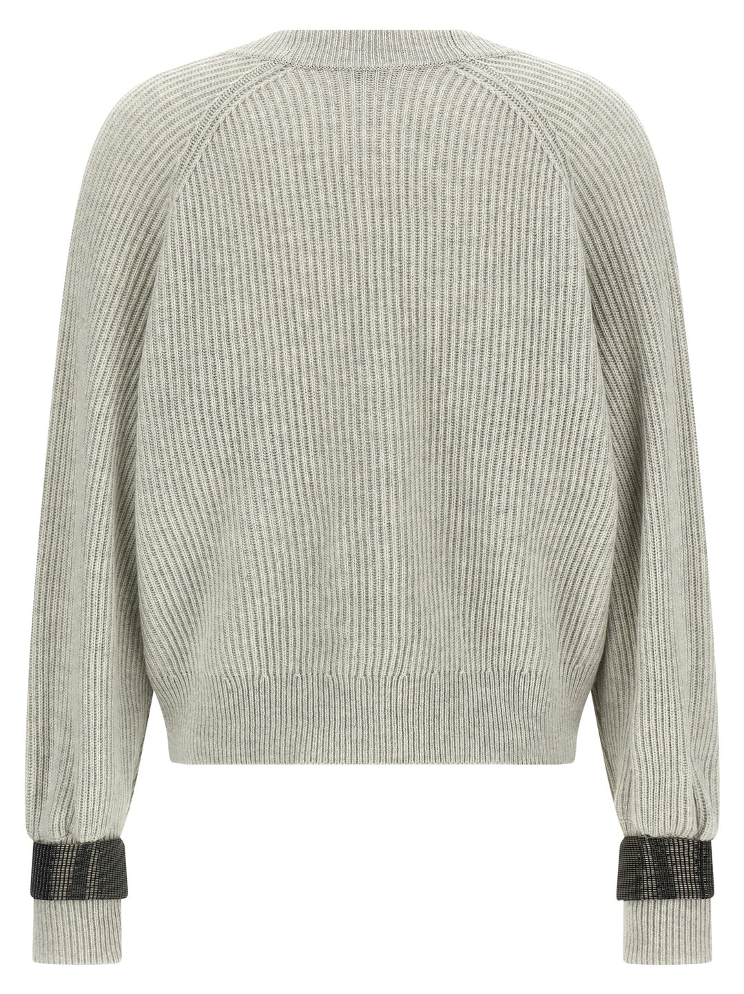 Brunello Cucinelli Monile Cuff Cardigan Sweaters and Cardigans - Gray | 7f72a5b637d41ce71f114d3a60253553f13aeaff