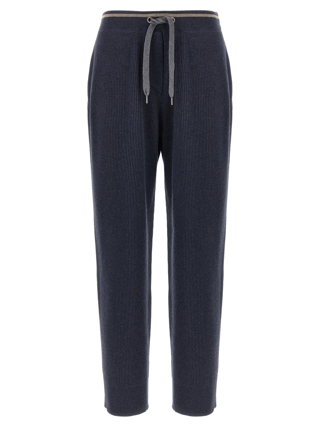 Brunello Cucinelli English Ribbed Trousers Pants - Blue | 5271020f7ccf136195cb809a0cee5f331140e2f3