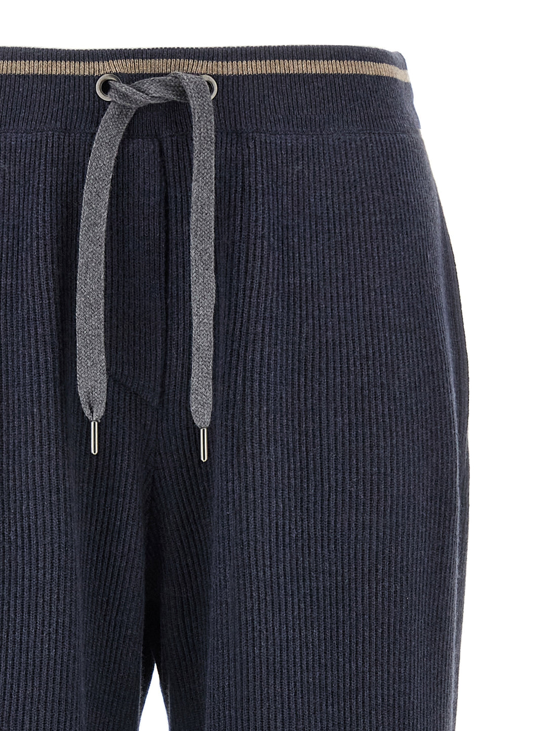 Brunello Cucinelli English Ribbed Trousers Pants - Blue | 6bfad42159379139fd1cf0b60ee4435db6cbcdb2