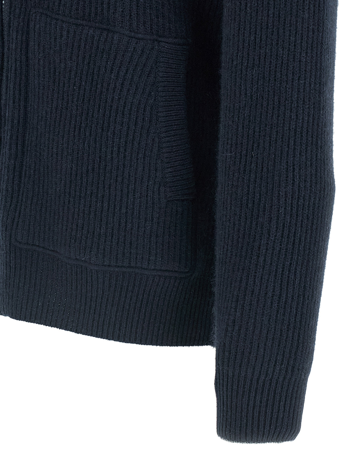 Brunello Cucinelli Hooded Cardigan Sweaters and Cardigans - Blue | 95d8043ec1fd03fd606274362488c4acb1cd3de6