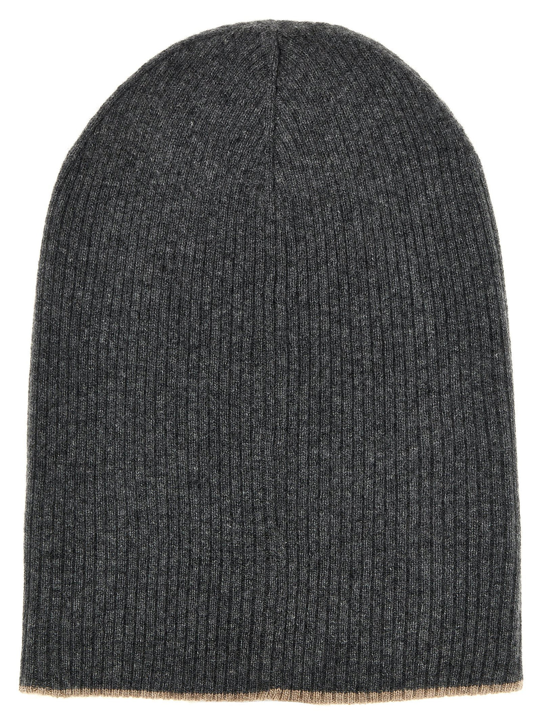 Brunello Cucinelli Reversible Beanie Hats - Gray | 668c882dfb7cda5c9b15a645cc3219d305bb1b23