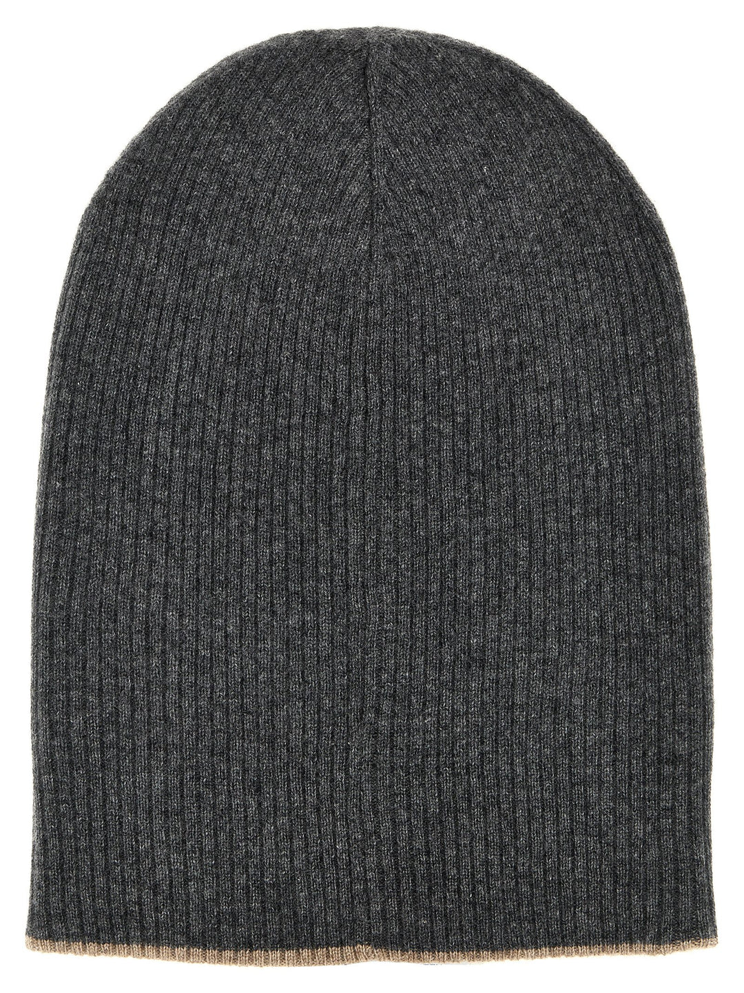 Brunello Cucinelli Reversible Beanie Hats - Gray | ab04fae1259a9765ec6742bfee6b175d0e52dcd7
