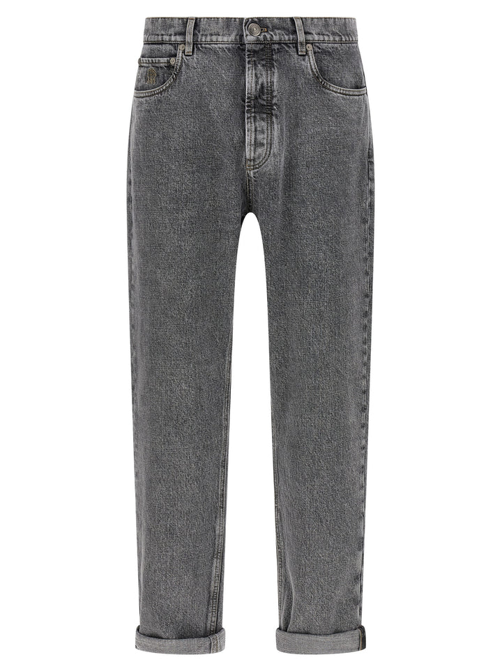 Brunello Cucinelli Greyscale Jeans - Gray | a31ed79ce9f4ee946988a6359e76db5f08bf3652