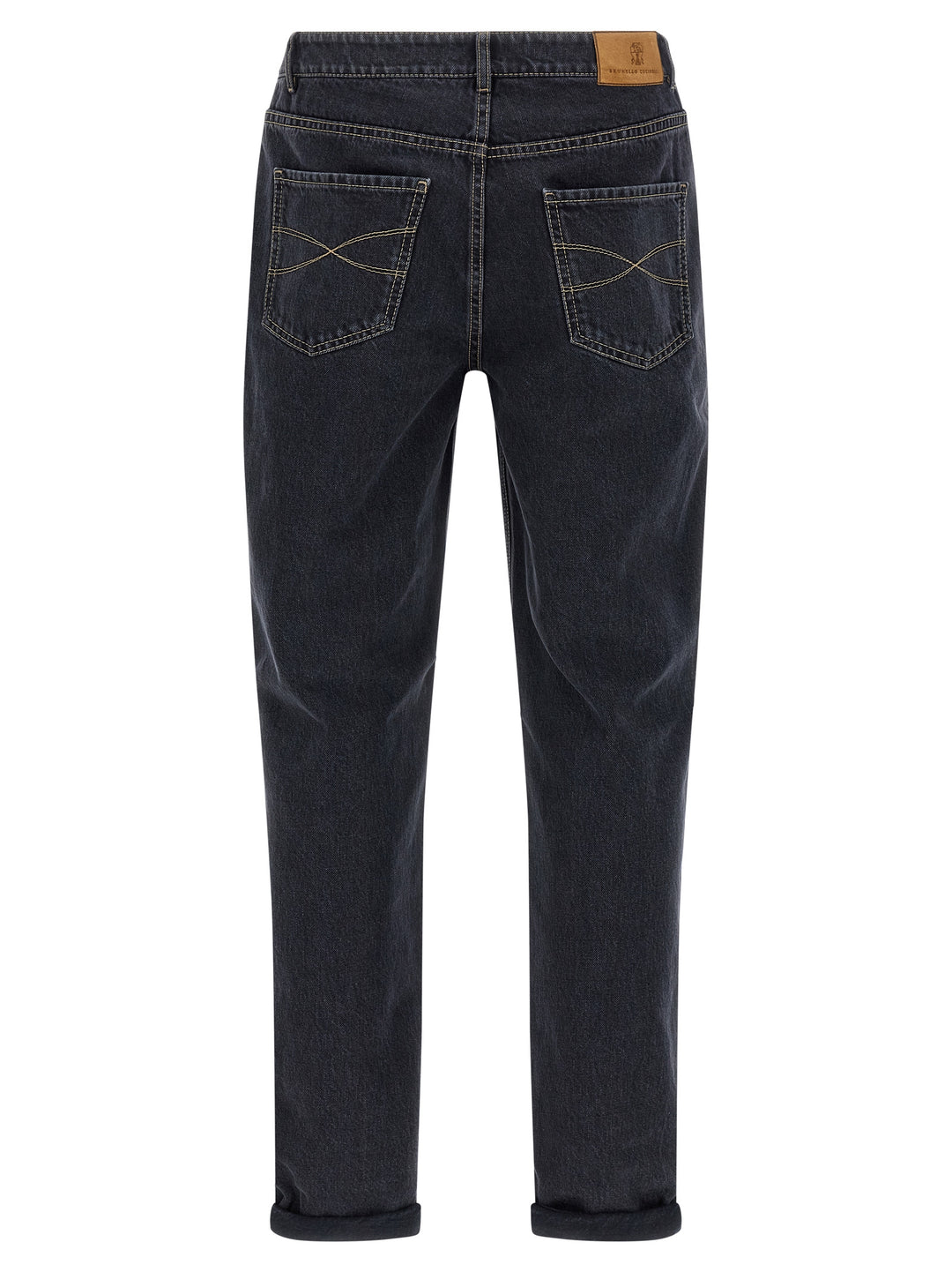 Brunello Cucinelli Garment-Dyed Jeans - Gray | 4a8b7aac6cf55e5d6a05e2df8ccf383d0c8d205b