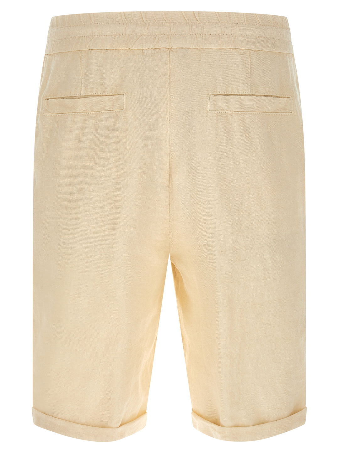 Brunello Cucinelli Linen Bermuda Shorts Bermuda and Short - Beige | 4d027fa04c1d4ce6abc748844cce67adbe0d9c3f