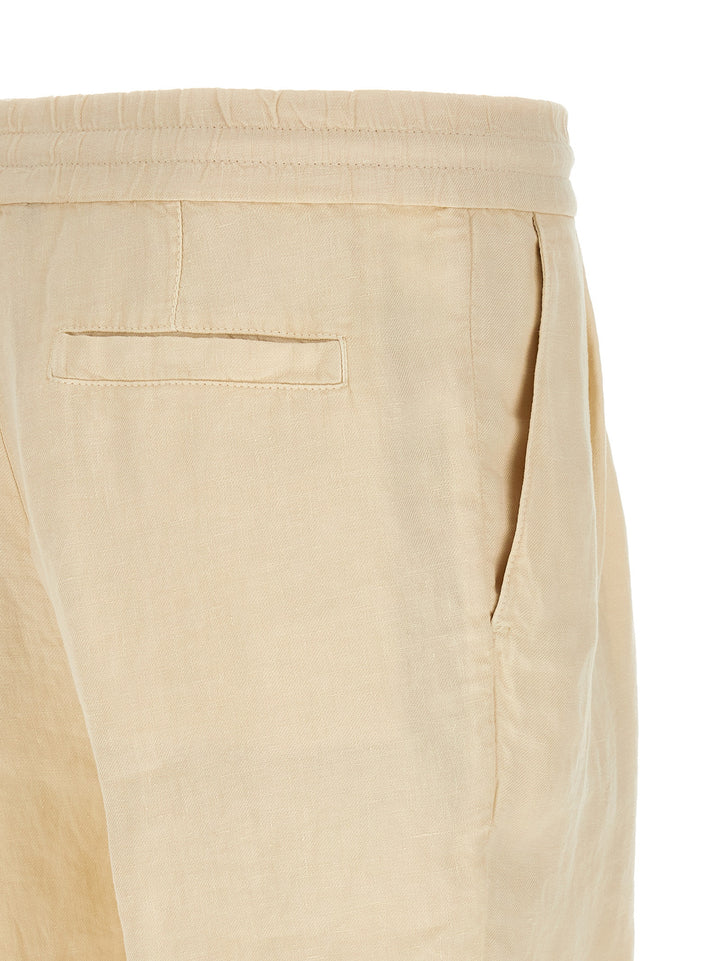 Brunello Cucinelli Linen Bermuda Shorts Bermuda and Short - Beige | 6157273fa7ed1e15c6bb1c669030ae504d443149