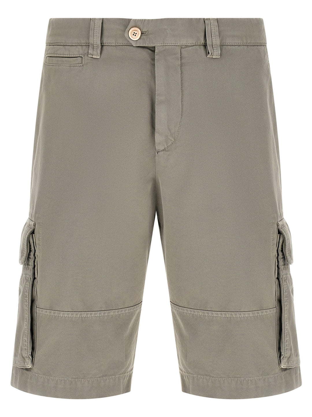 Brunello Cucinelli Cargo Bermuda Shorts Bermuda and Short - Gray | 2b1aedb64d84c5e205b14aa09861453a0d3d3d5c