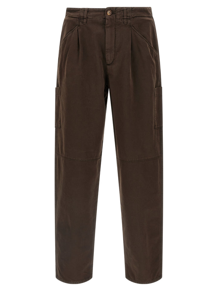 Brunello Cucinelli Ergonomic Pants - Brown | eebf860921688e895863c20de5180c066bd4d429