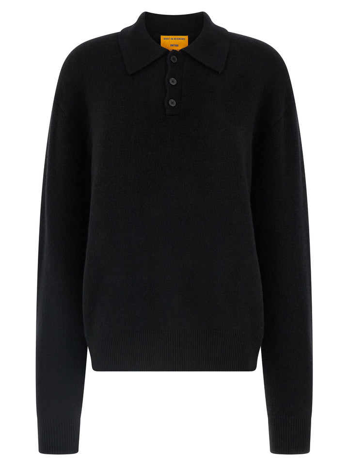 Guest In Residence Allday Polo - Black | a68e1a96e31df2bb09f2ab7fc25a75efe6c3dd8d