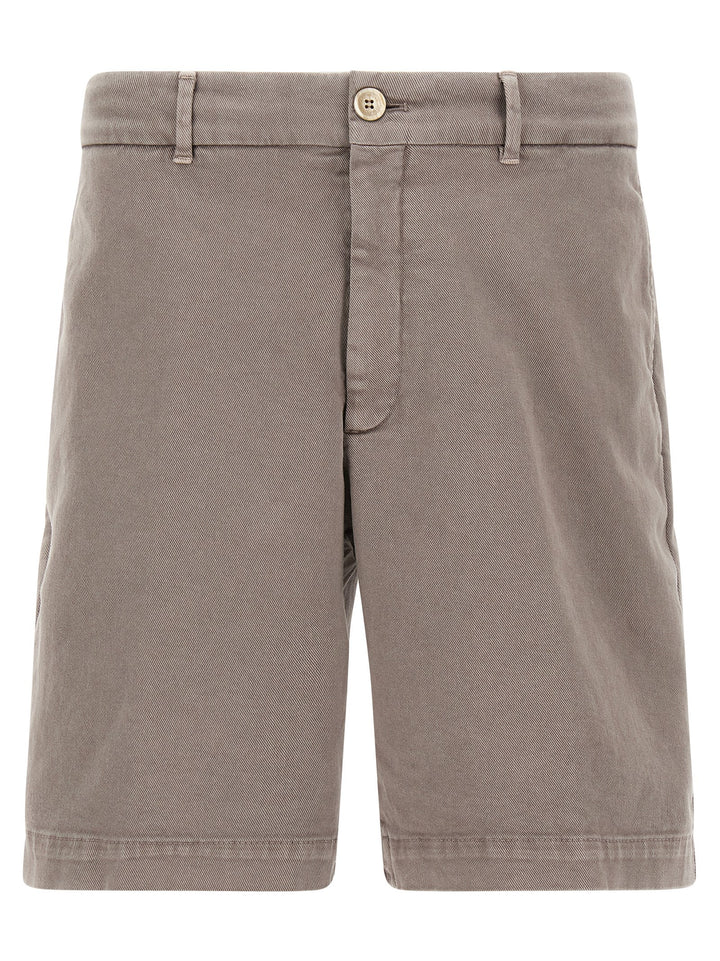 Brunello Cucinelli Denim Bermuda Shorts Bermuda and Short - Gray | 9278a2e7a1625b6329e130462dc8b5b7c7a9def5
