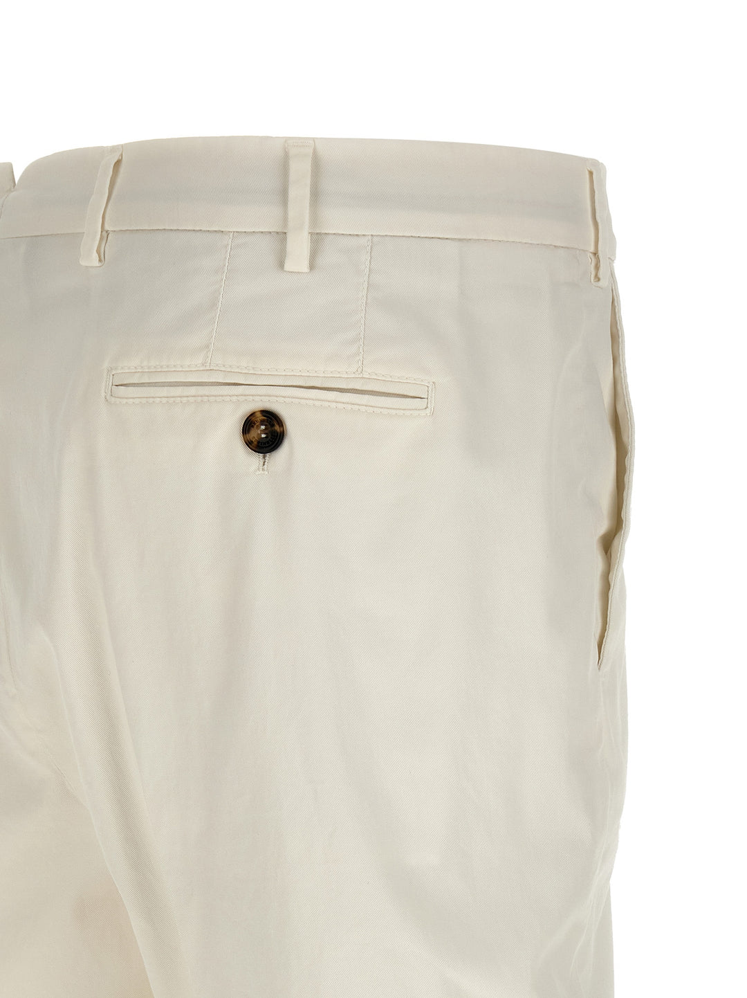 Brunello Cucinelli American Pima Cotton Pants - White | d98a40b6d2d58c1dd4ed109d7e15dfdfade78323